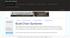 Desktop Screenshot of buddchiarisyndrome.org